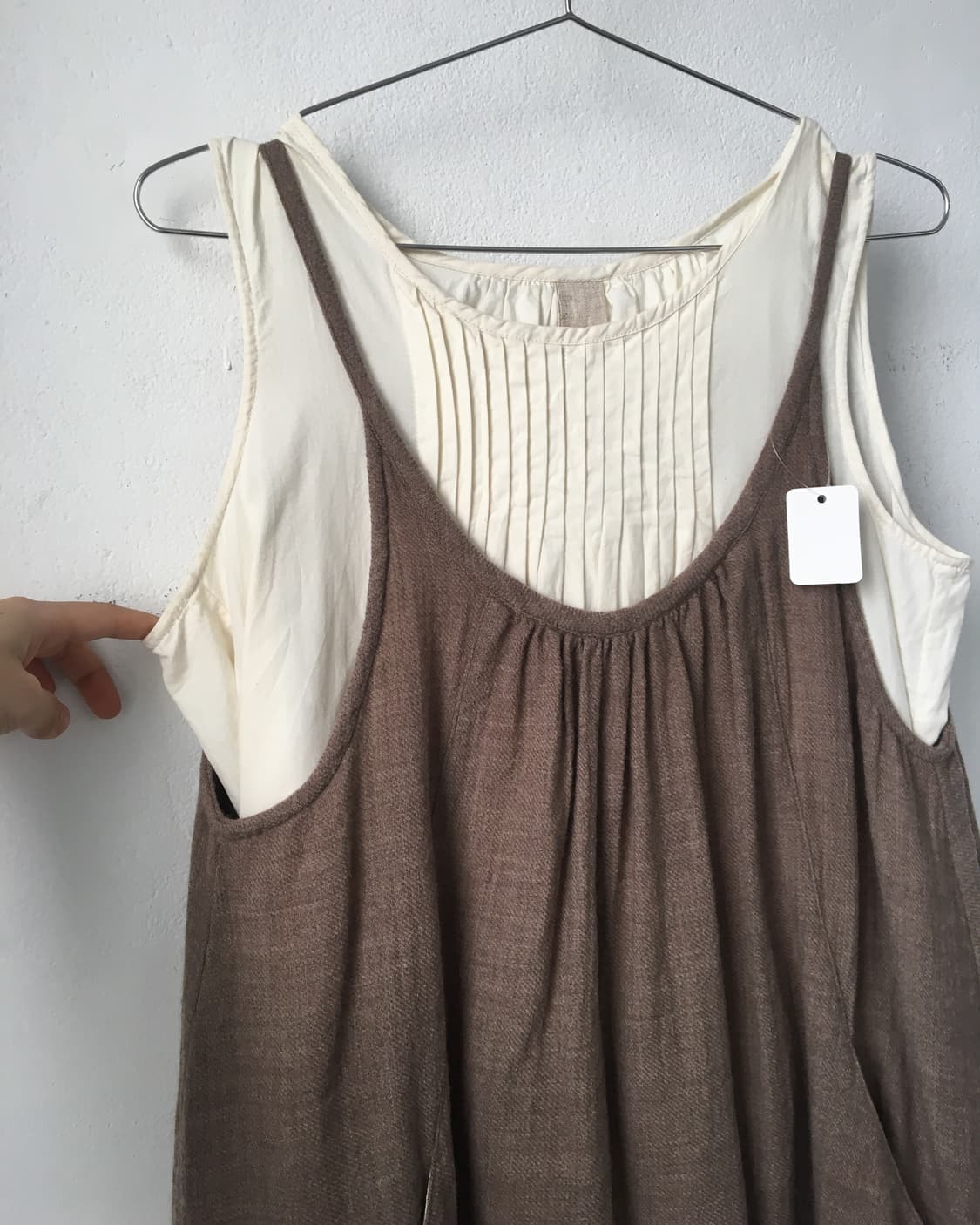 Layered point sleeveless 상품이미지4
