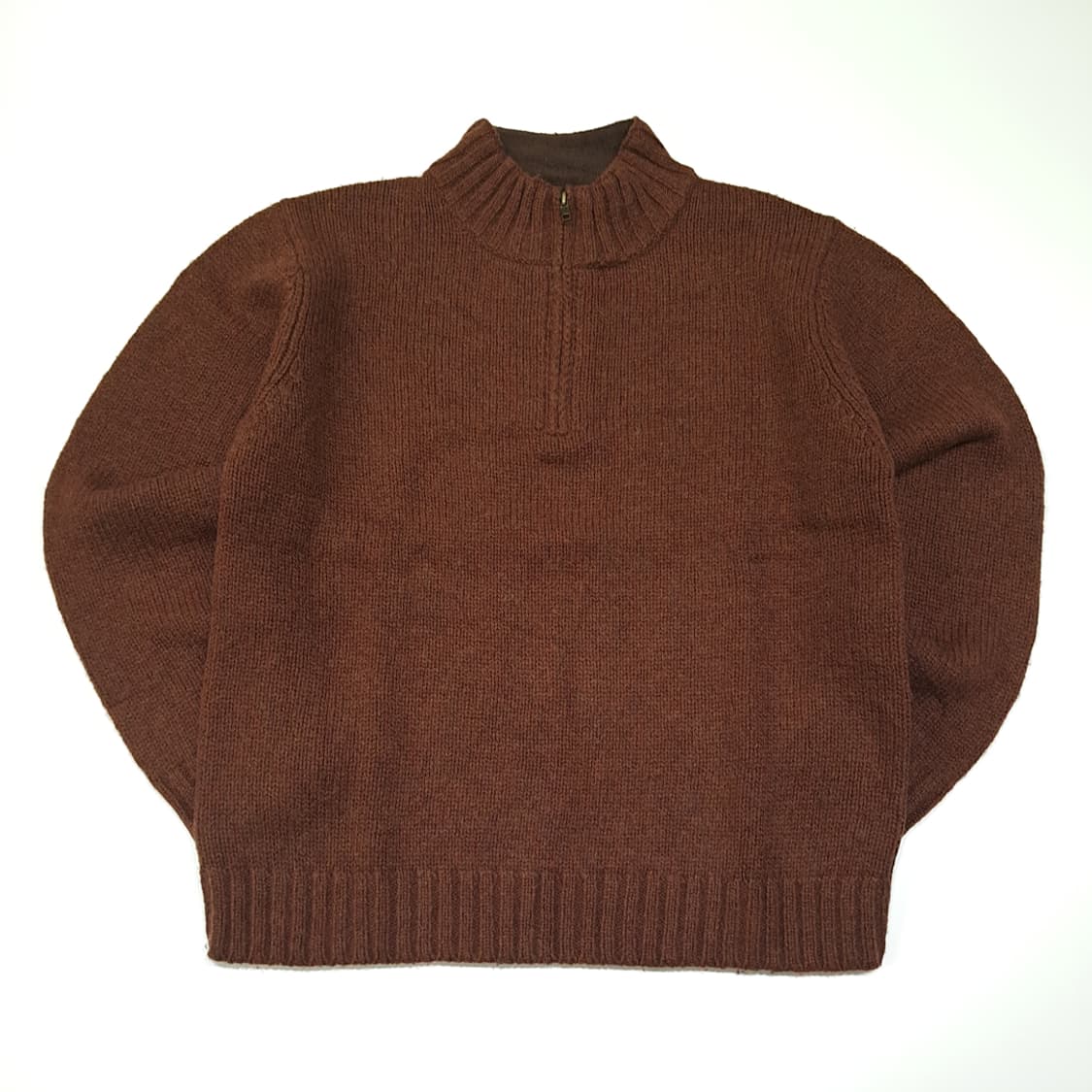 CL032 엘엘빈 90s 오리지널 헤리티지 쉐틀랜드 엘보우 패치 하프집 상품이미지1