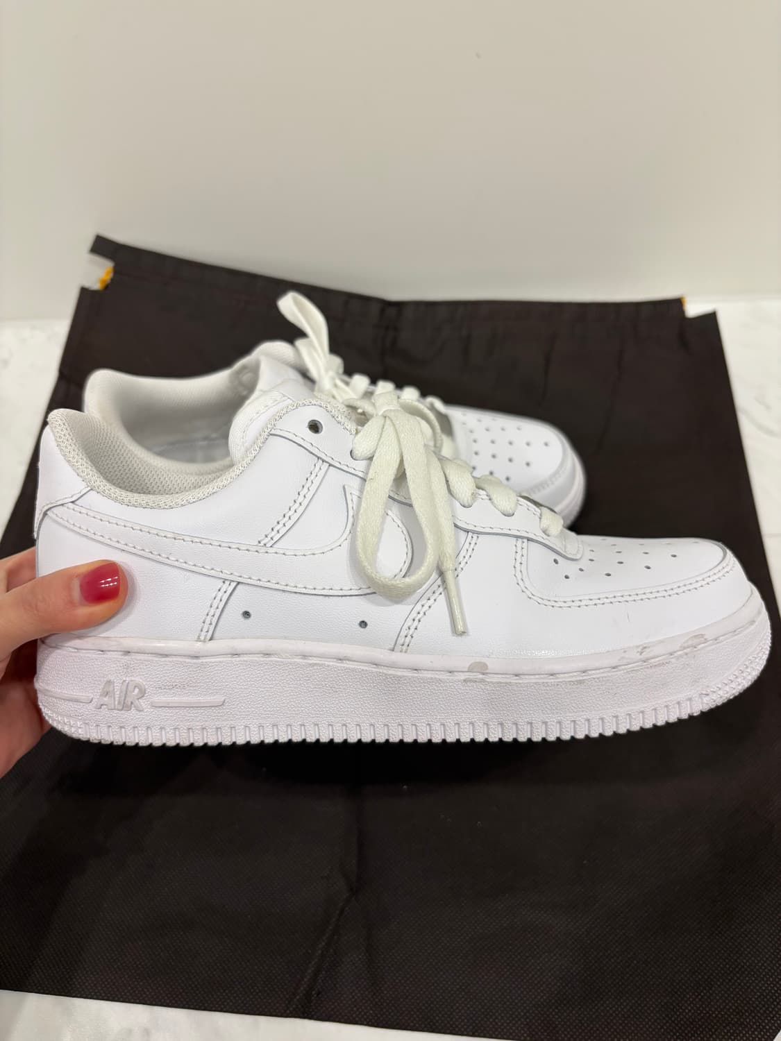 nike 에어포스1 07 W화이트235 상품이미지4