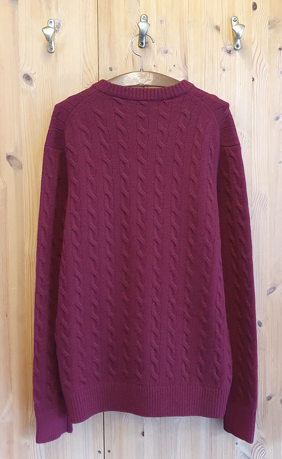 100.버버리 꽈배기 울니트(공용) 상품이미지2