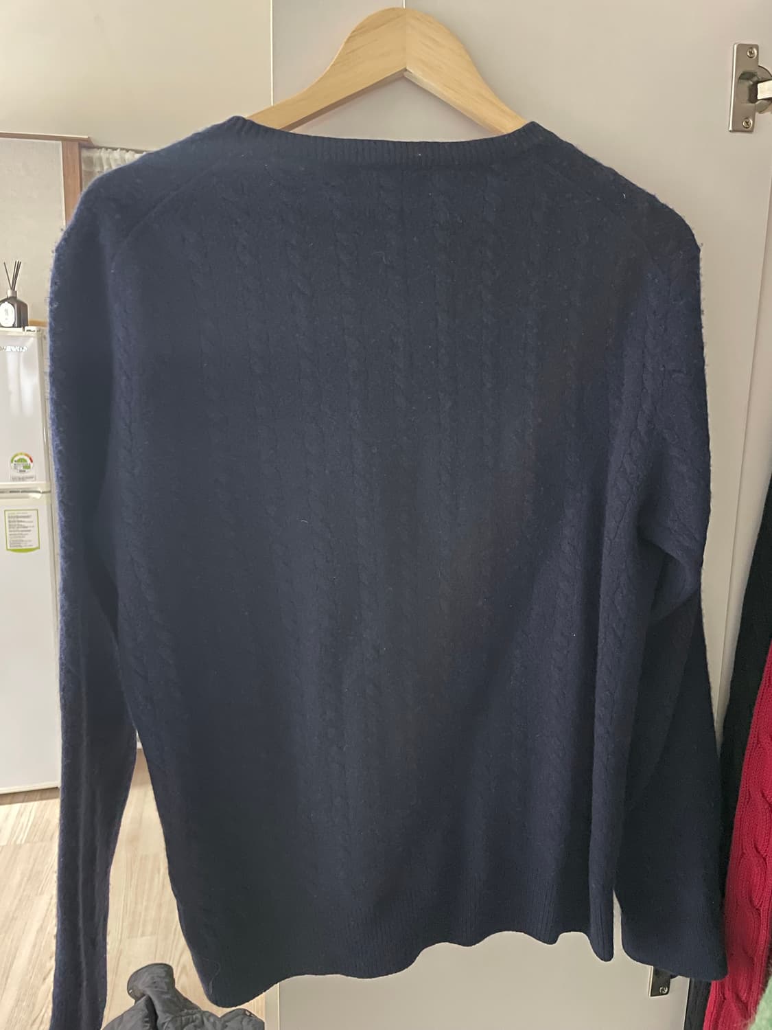 폴로 랄프로렌 울 케이블 니트L(QR정품) 상품이미지6