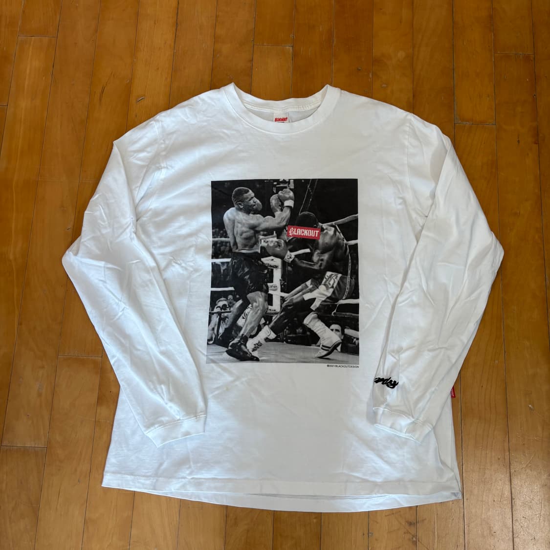 블랙아웃 마이크 타이슨 롱슬리브 S 상품이미지1