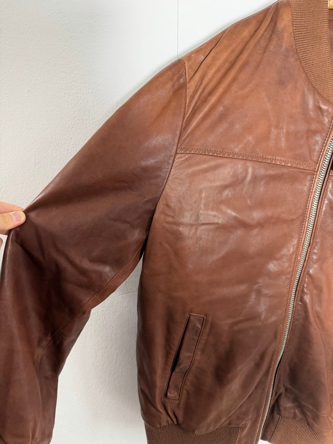 일레븐티 가죽자켓 레더자켓 램스킨 상품이미지3