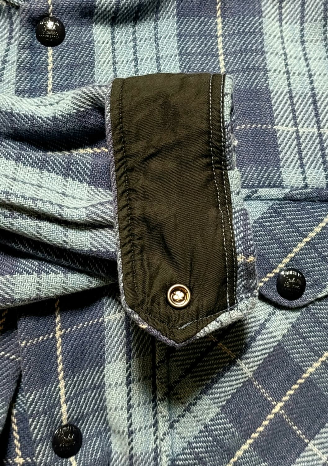 RRL 아우터 & 남방 블루체크(XL) 상품이미지6