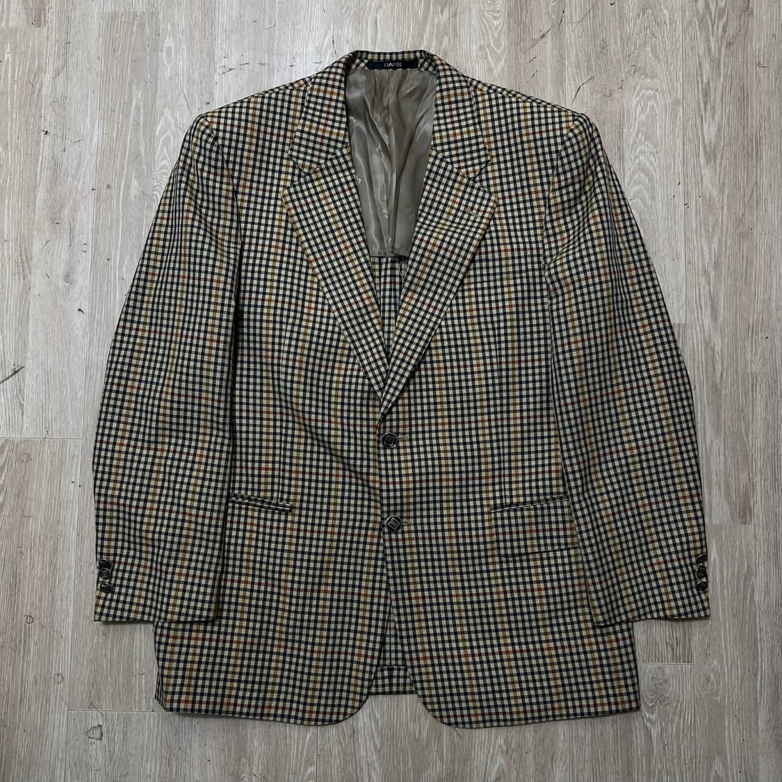 닥스 남성 체크 정장 자켓 L/100  상품이미지1