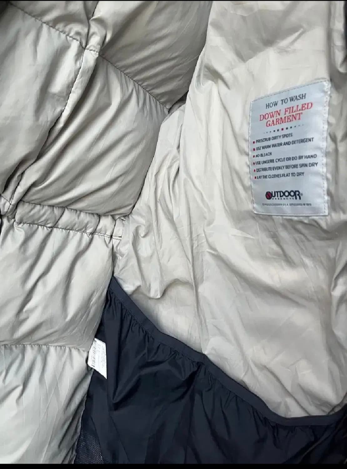 아웃도어프로덕츠 패딩 네이비 S 상품이미지4