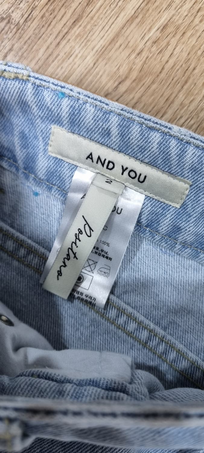 AND YOU 앤유 데님 반바지 2 size _ 여성 상품이미지7