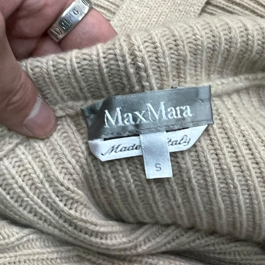  막스마라 벨티드 롱 가디건 y14213 상품이미지7