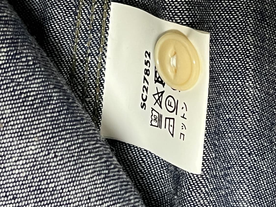 슈가케인 샴브레이 긴팔셔츠 xl 상품이미지4