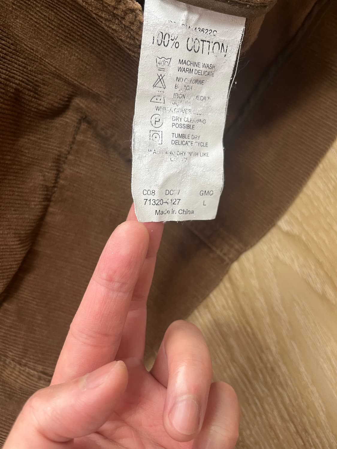 00s 리바이스 웨스턴 코듀로이 자켓 L 상품이미지6