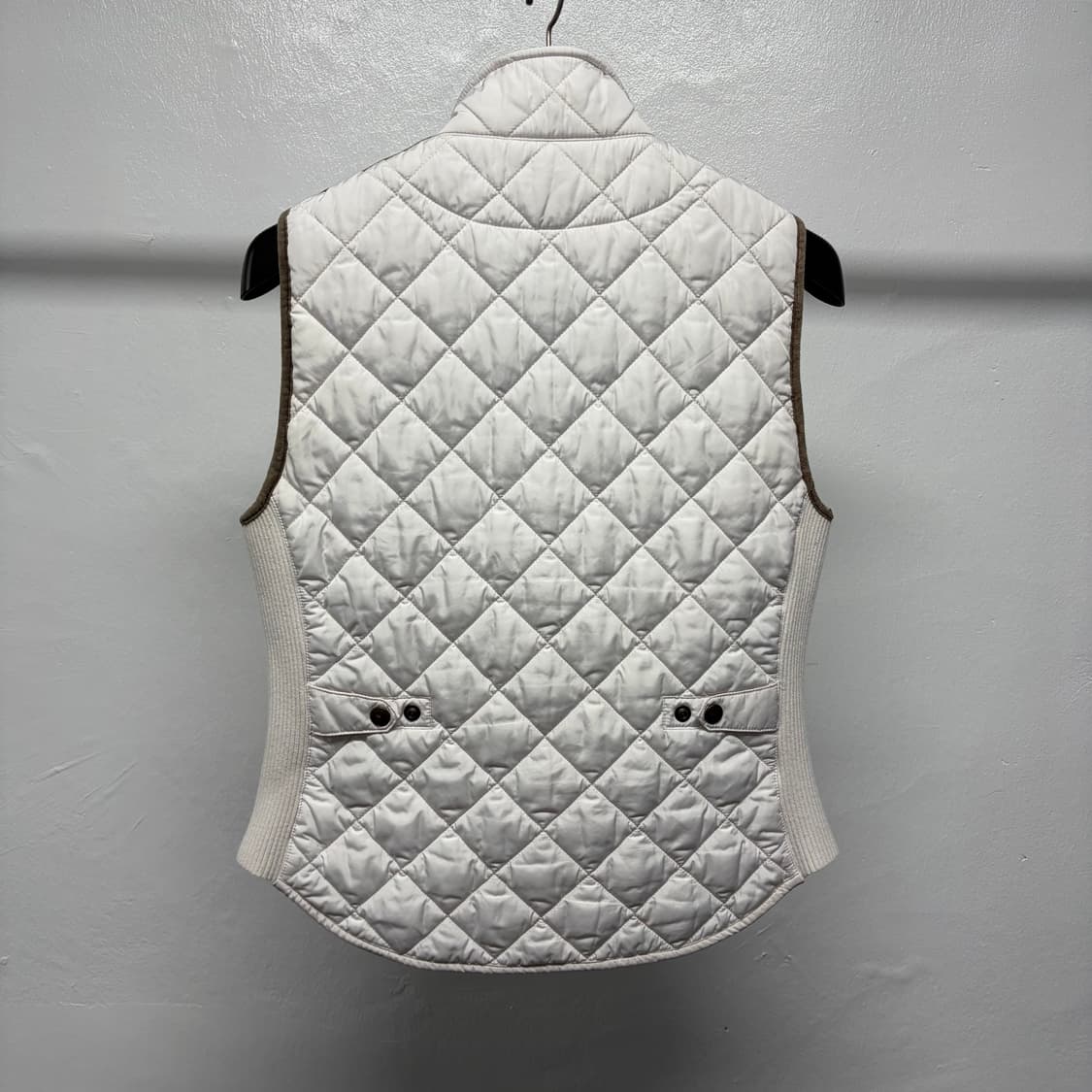 폴로 랄프로렌 스웨이드 퀄팅 베스트 상품이미지2