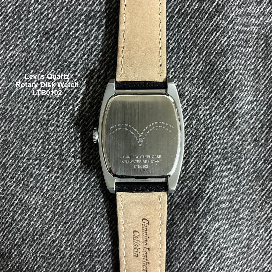 2000s Levi's Quartz Rotary Disk Watch 상품이미지8