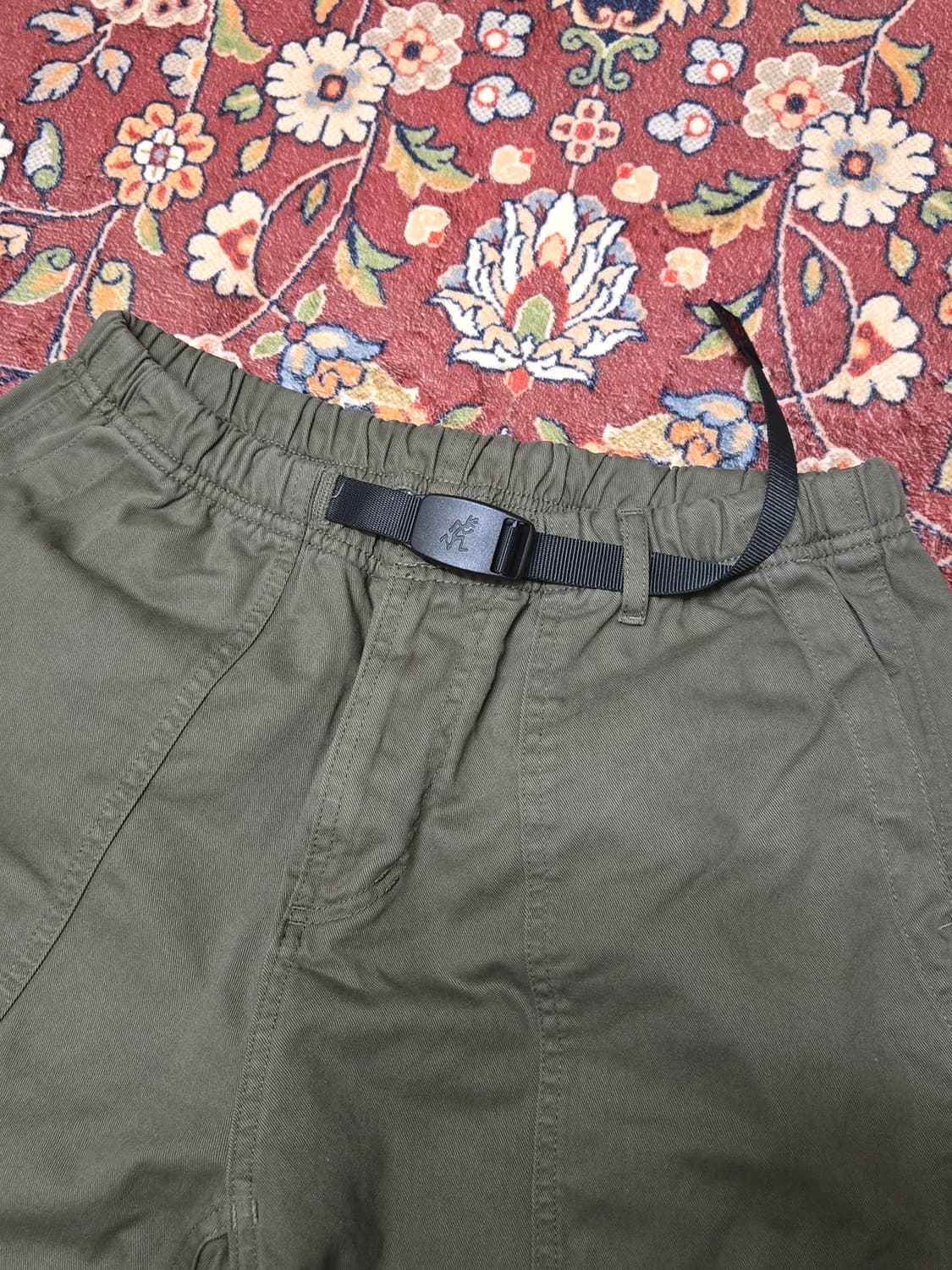 그라미치 루즈 테이퍼드 팬츠 올리브 (ASIA M) 상품이미지3