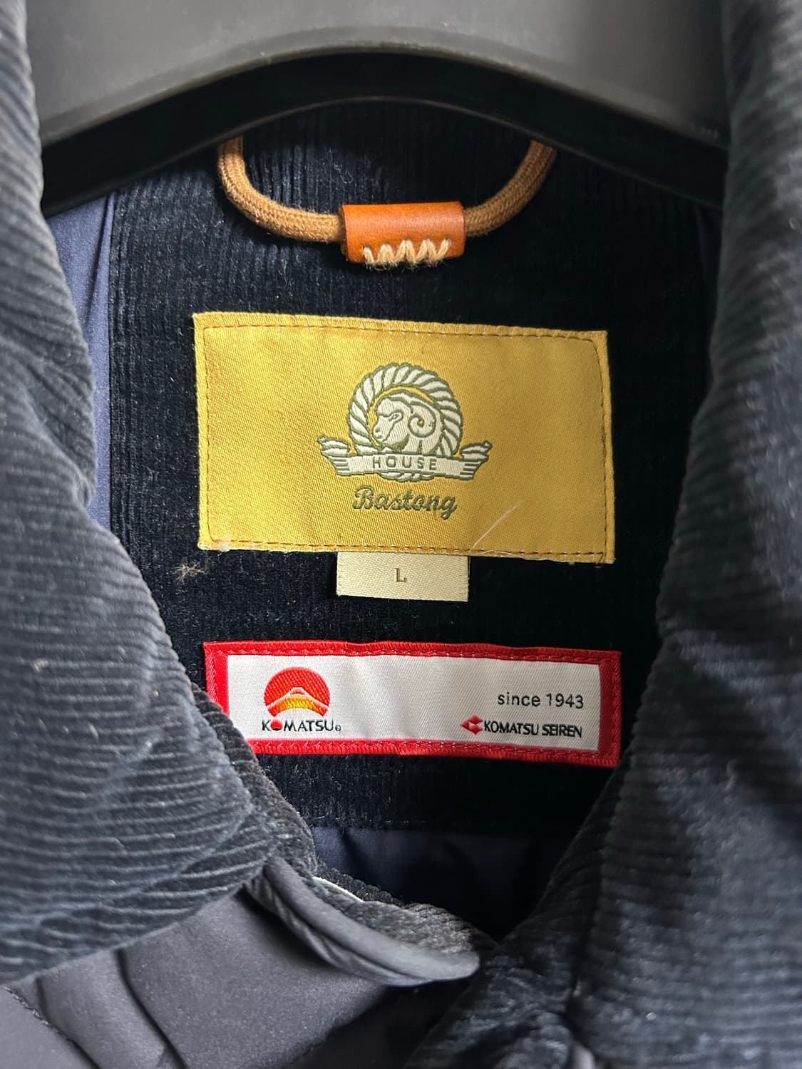 바스통 108 퀼팅자켓 코마츠 원단 상품이미지2