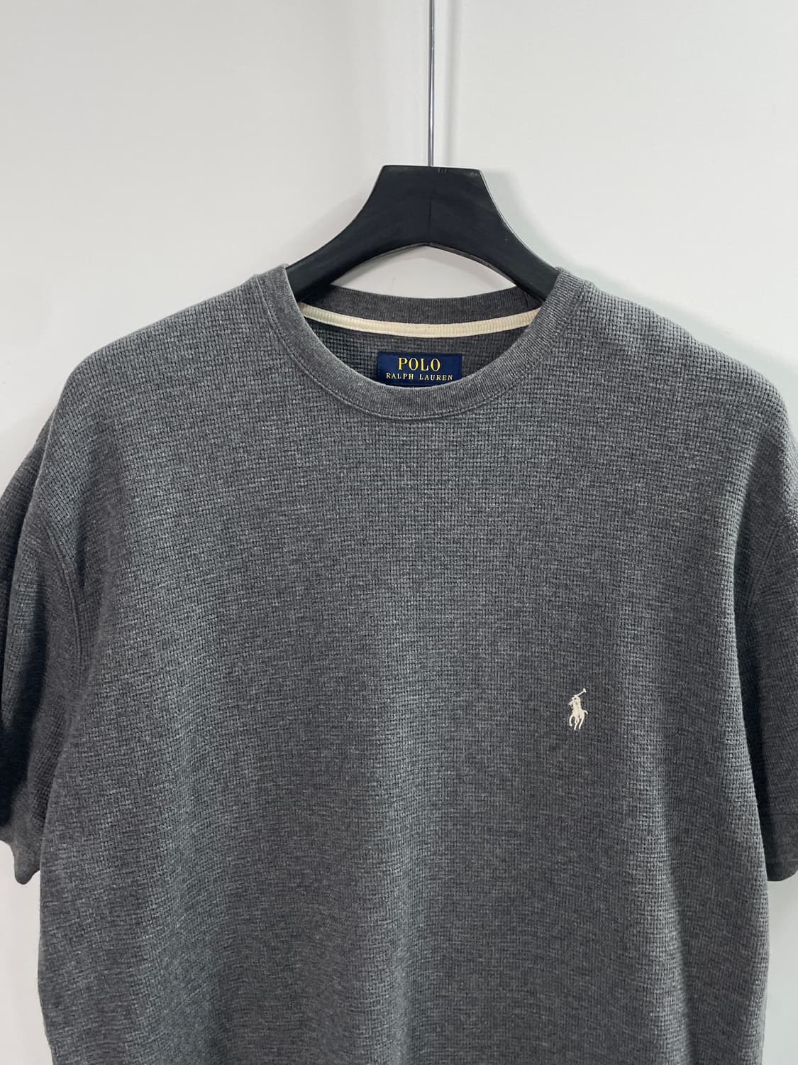 폴로 랄프로렌 그레이 와플 반팔티 (on.139) 상품이미지3