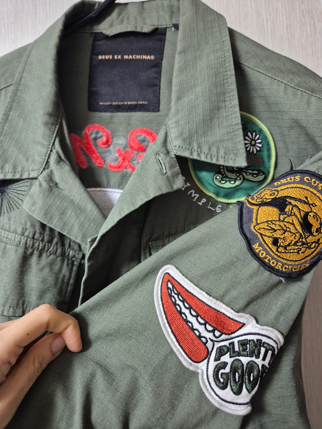 데우스 엑스 마키나 트래비스 립스탑 자켓 M 상품이미지7