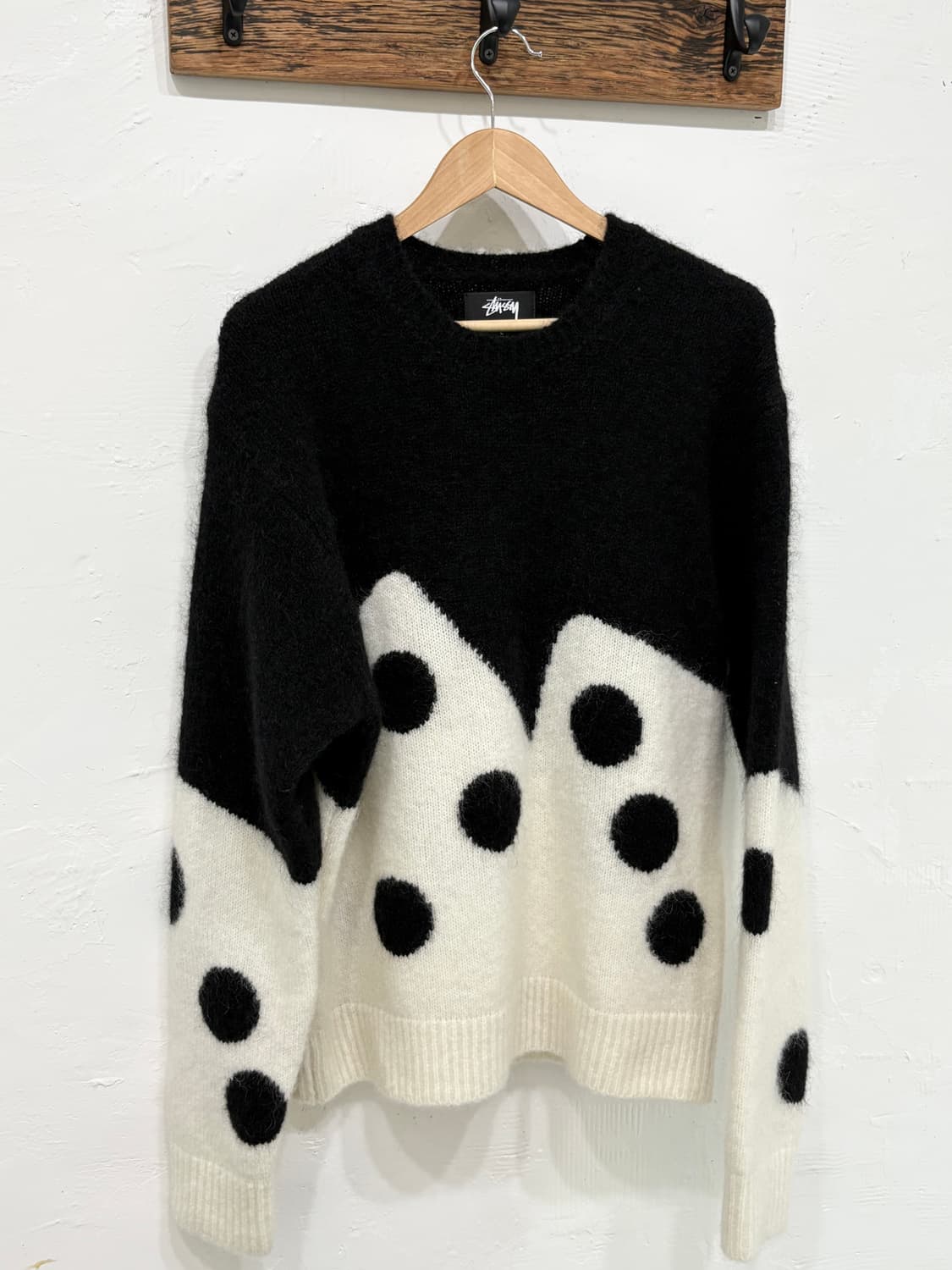 Stussy 스투시 다이스 모헤어 울 니트  상품이미지2