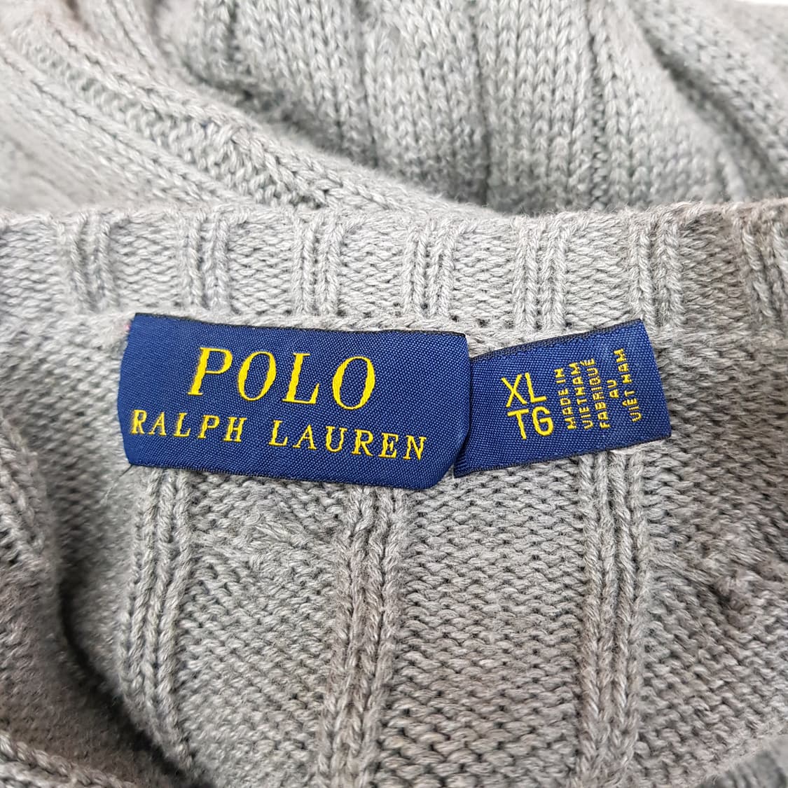 폴로 랄프로렌 케이블 니트 XL사이즈 상품이미지5