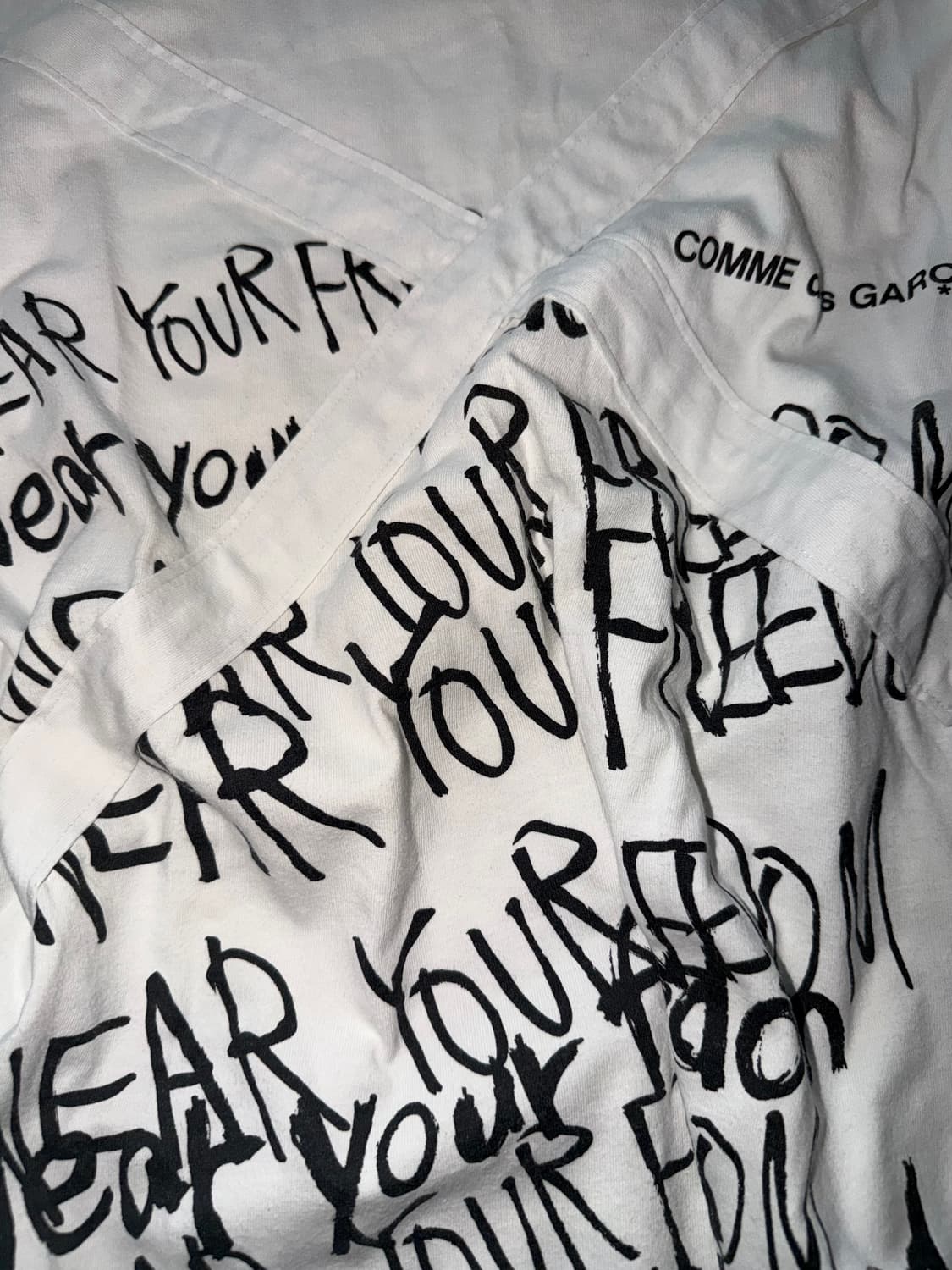 Comme des Garcons Homme Plus 자유의지 Tshirt 상품이미지3