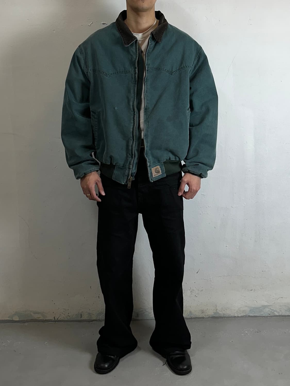 90's OG 칼하트 J14 산타페 HTG 칼하트 디트로이트 자켓 상품이미지9