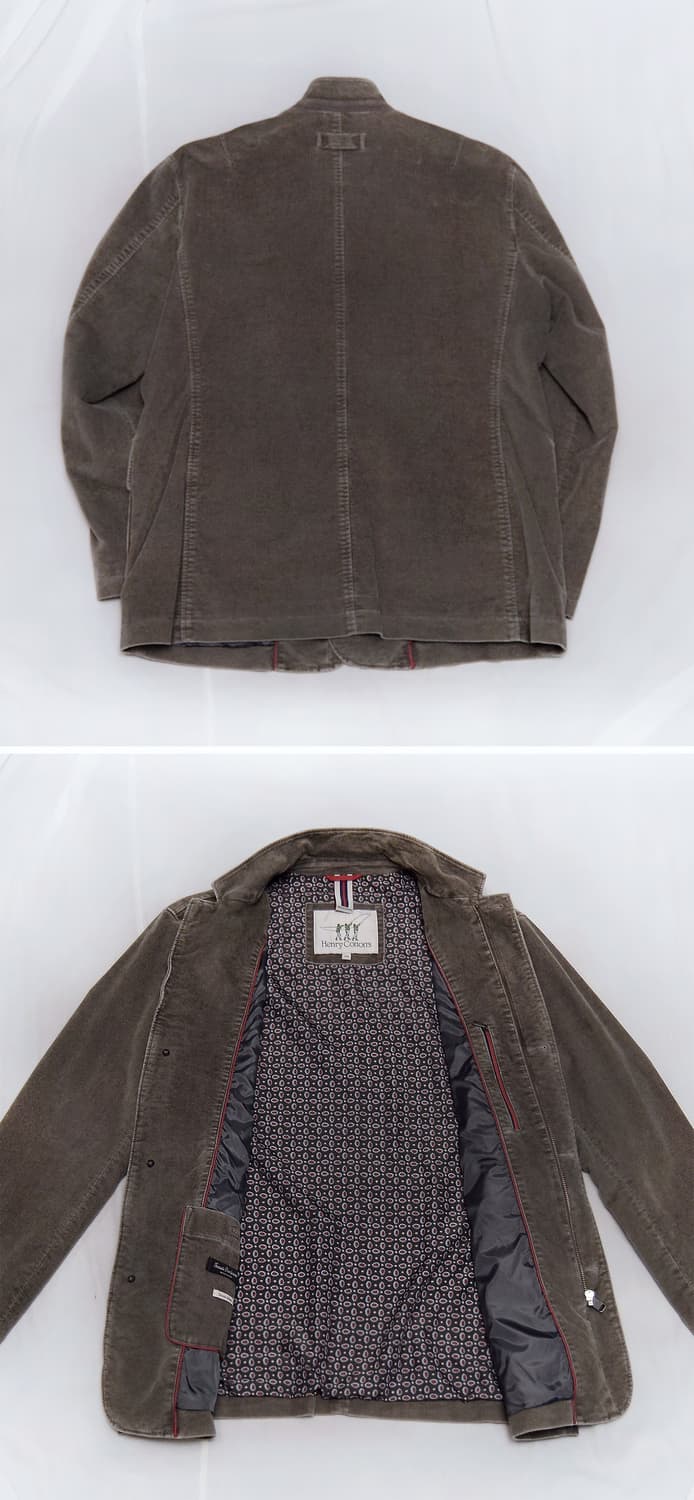 헨리코튼 이탈리안 몰스킨 코튼 가먼트다잉 카파 자켓 (105+) 상품이미지3