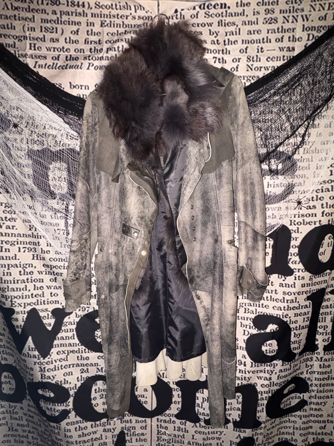 Vkei suede fur long coat 상품이미지7