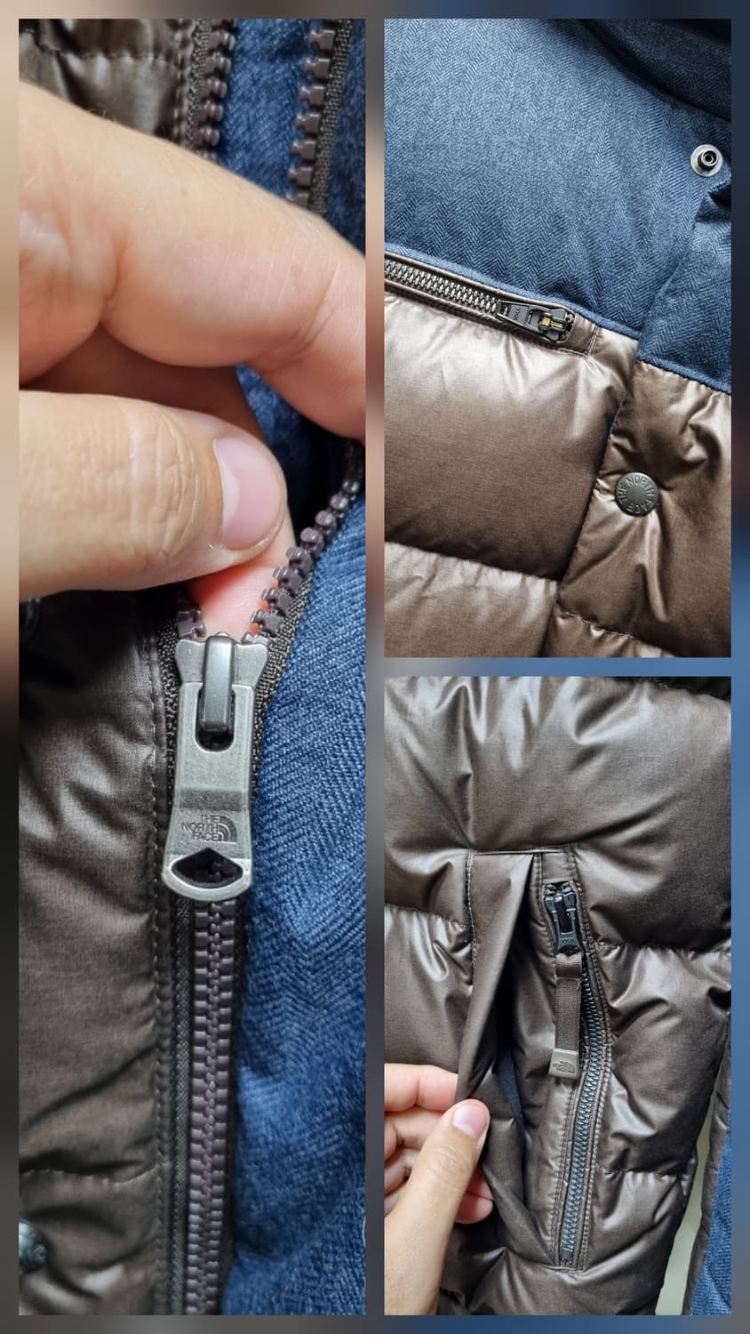 [남100] 노스페이스 코스믹 패딩 초콜릿 상품이미지6