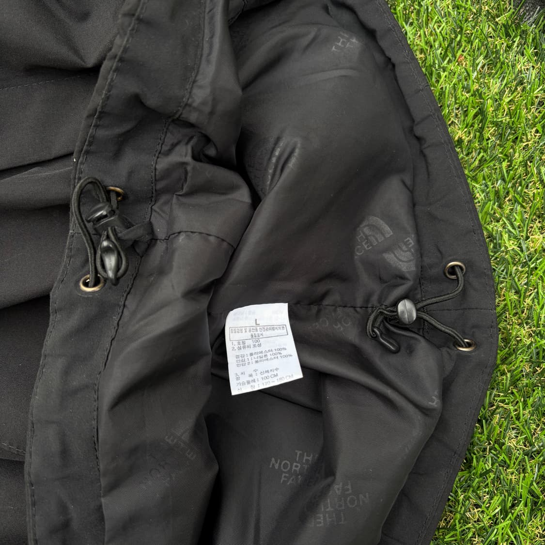 100)노스페이스 고어텍스 투웨이 블랙 바람막이 상품이미지6