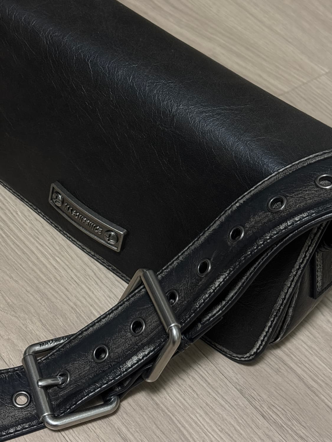 메이슨 프린스 숄더백 다크브라운 상품이미지2