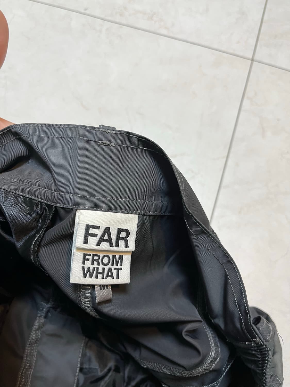 Far from what 파아카이브 스트림 지퍼 팬츠 M 상품이미지6