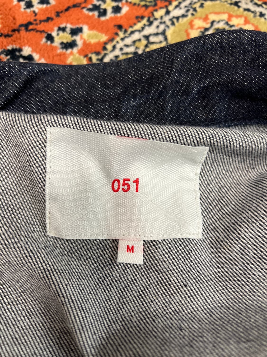 [M] CANDIANI DENIM 라이더 051 인디고 데님자켓 상품이미지4