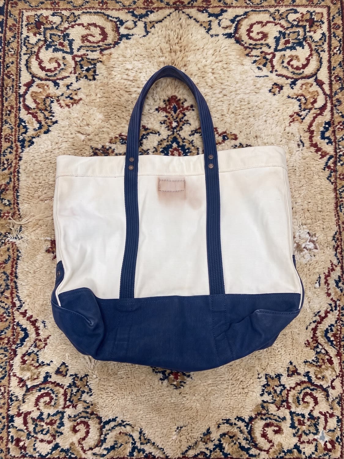 폴로 빅포니 캔버스 토트백 상품이미지2