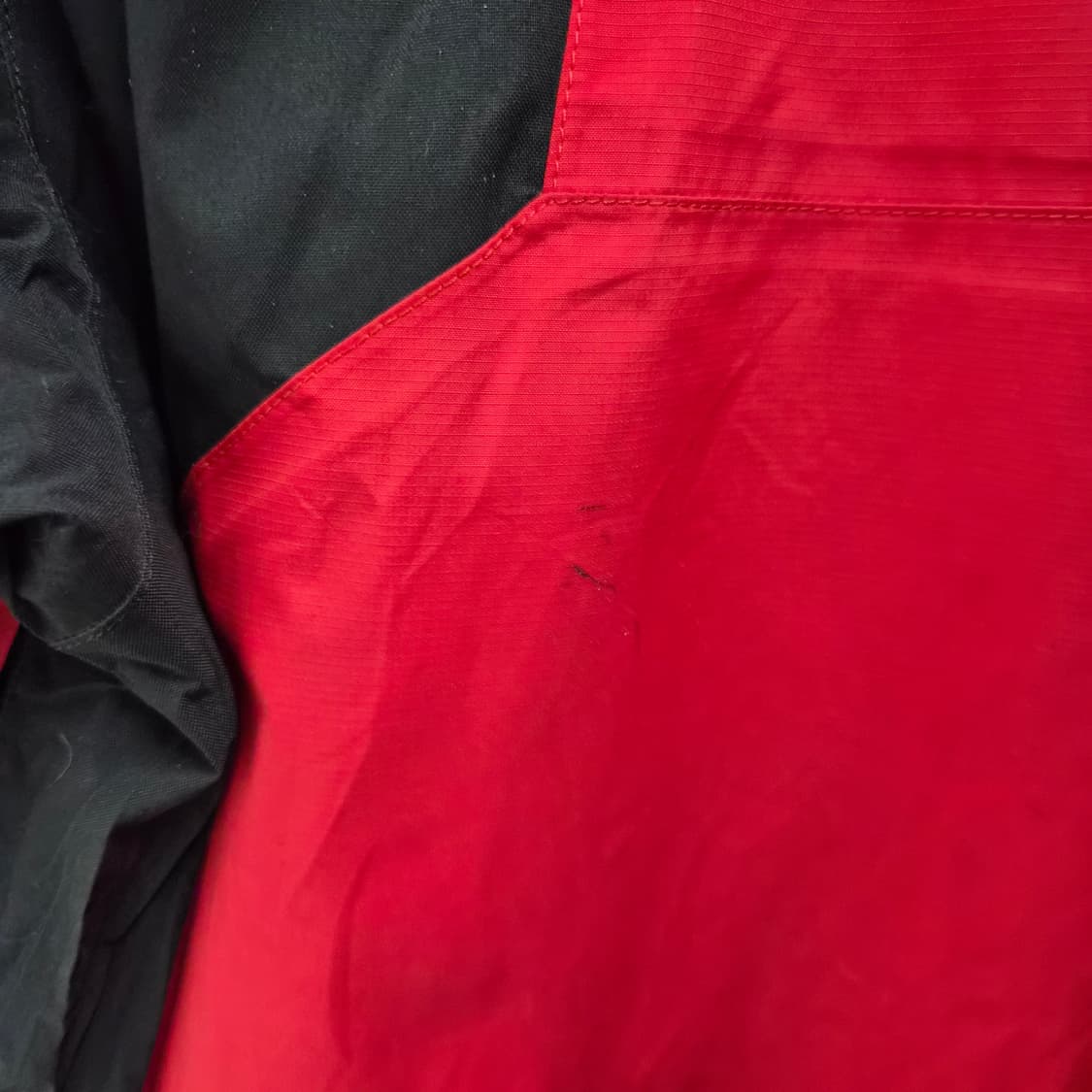 노스페이스 레드/블랙 바람막이 자켓 남성 S 상품이미지9