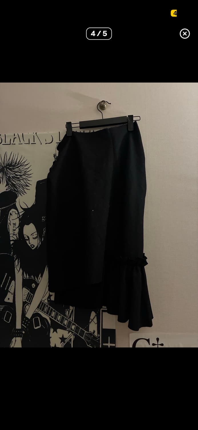 꼼데가르송 셔링 벨트 스커트 상품이미지3