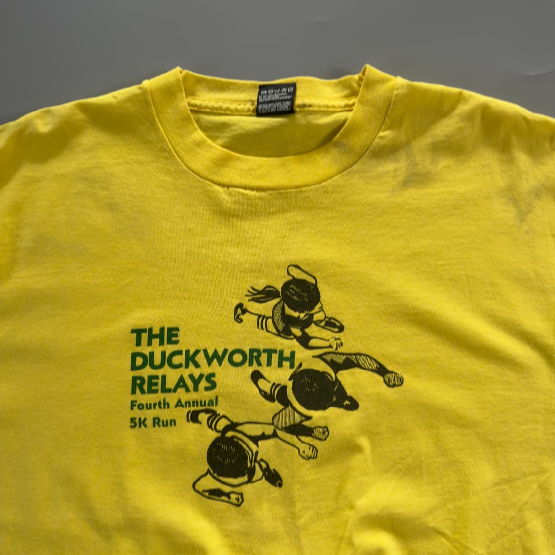 90s the duckworth relays 빈티지 런닝 티셔츠 상품이미지1