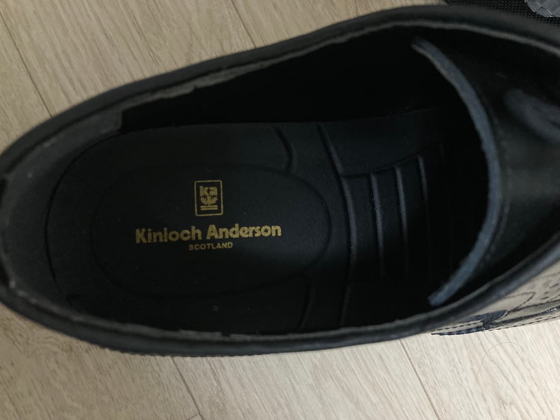 금강제화 킨록앤더슨 윙팁구두 270 판매 상품이미지7