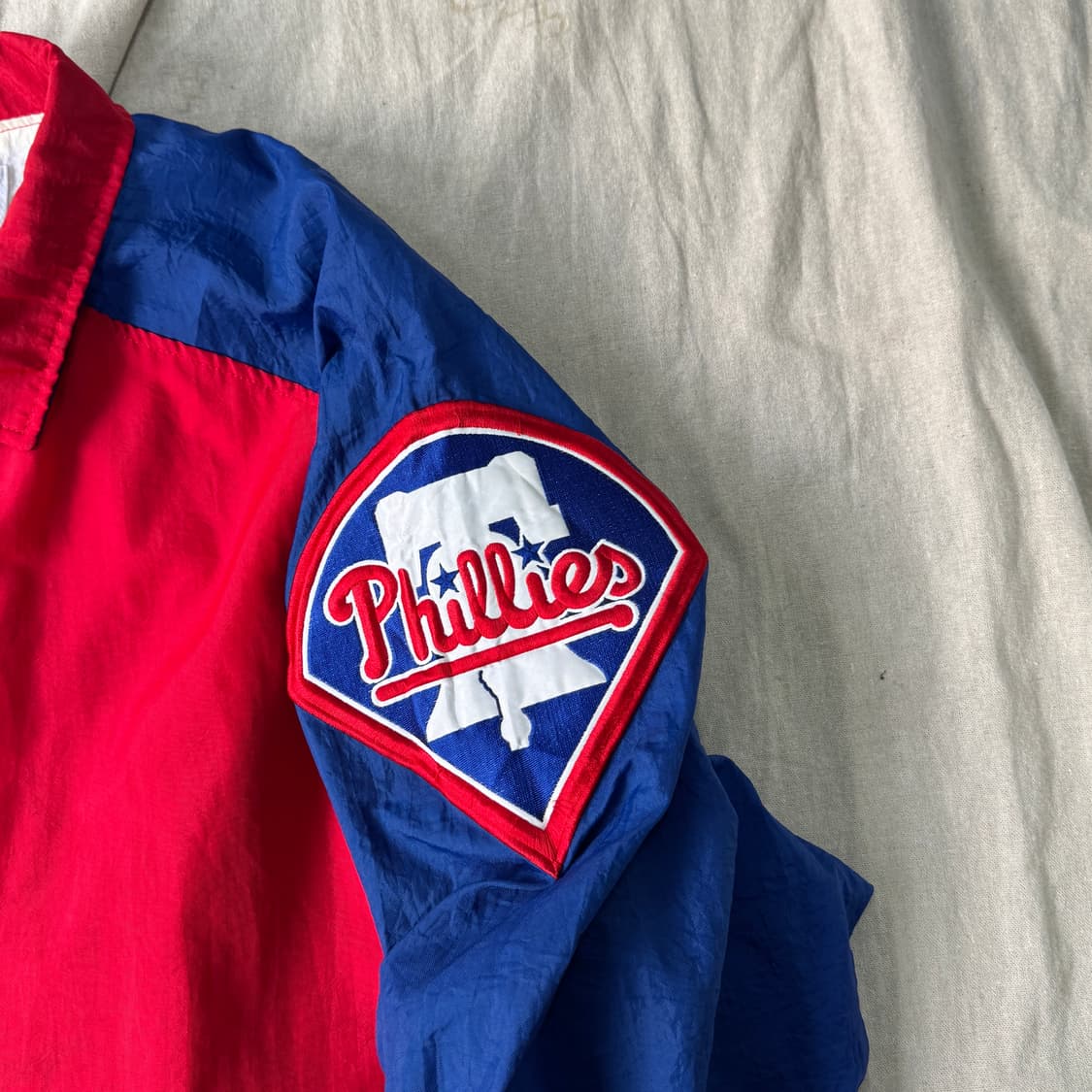 스타터 90s 필라델피아 MLB 나일론 자켓 XL 상품이미지4