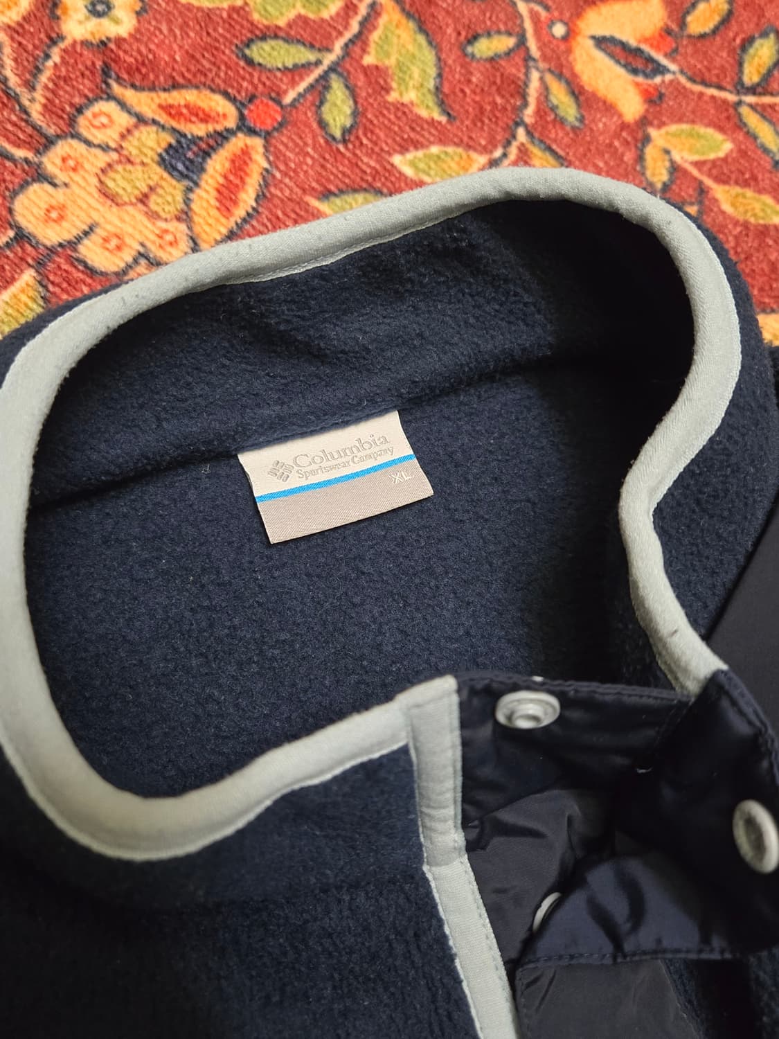 [XL] 컬럼비아(Columbia)  아노락 플리스 자켓 (네이비) 상품이미지5