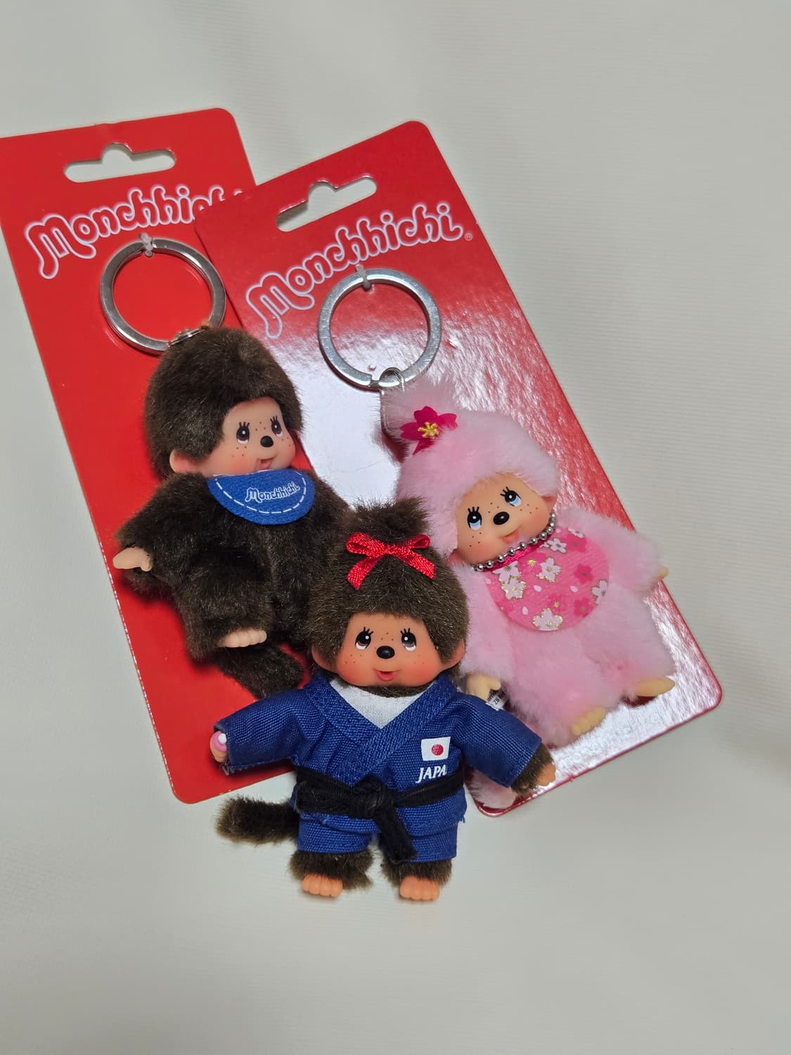 몬치치 키링 ( 사쿠라. 유럽판. 고전스포츠 ) 일괄 상품이미지1