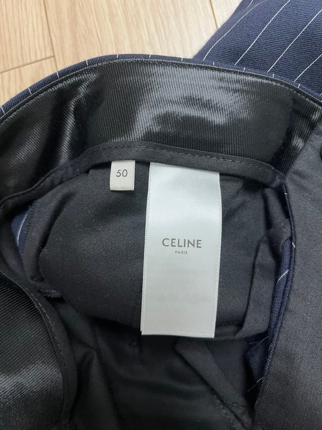 셀린느 스트라이프 슬랙스 50사이즈(34-35인치) 정품 상품이미지8