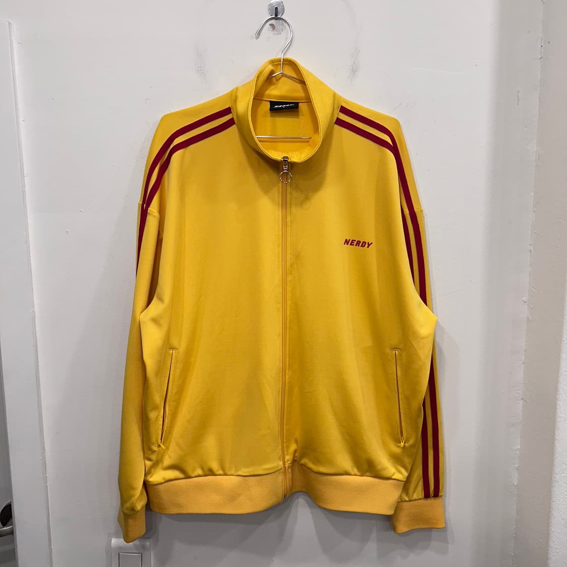 널디 NNS 오버핏 하이넥 트랙 집업 저지 상품이미지2