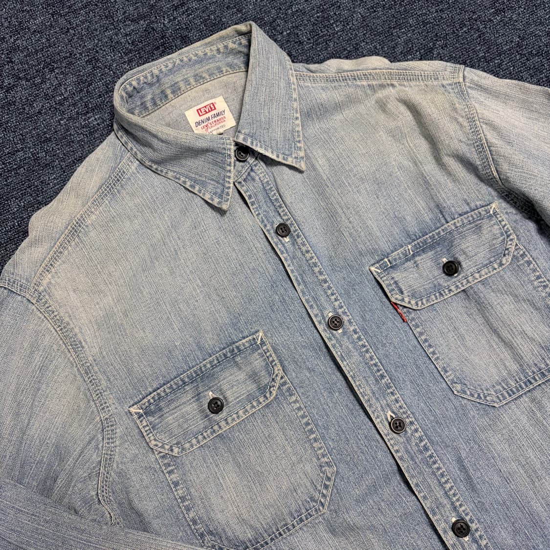 리바이스 투 포켓 데님 워크 셔츠 상품이미지3