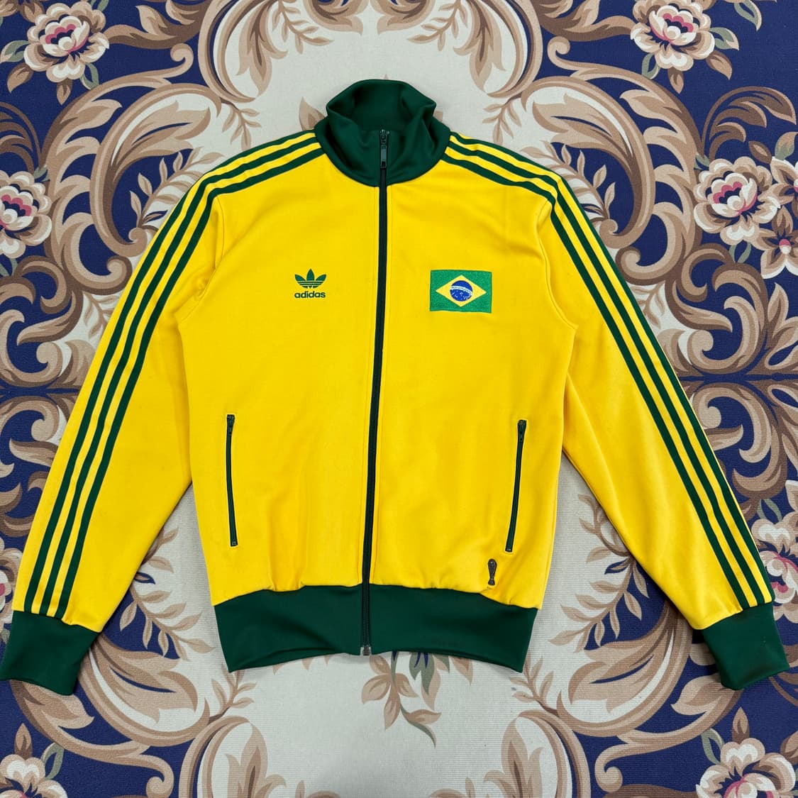 (S)00s 아디다스 Adidas 브라질 트랙탑 져지(옐로우) 상품이미지1