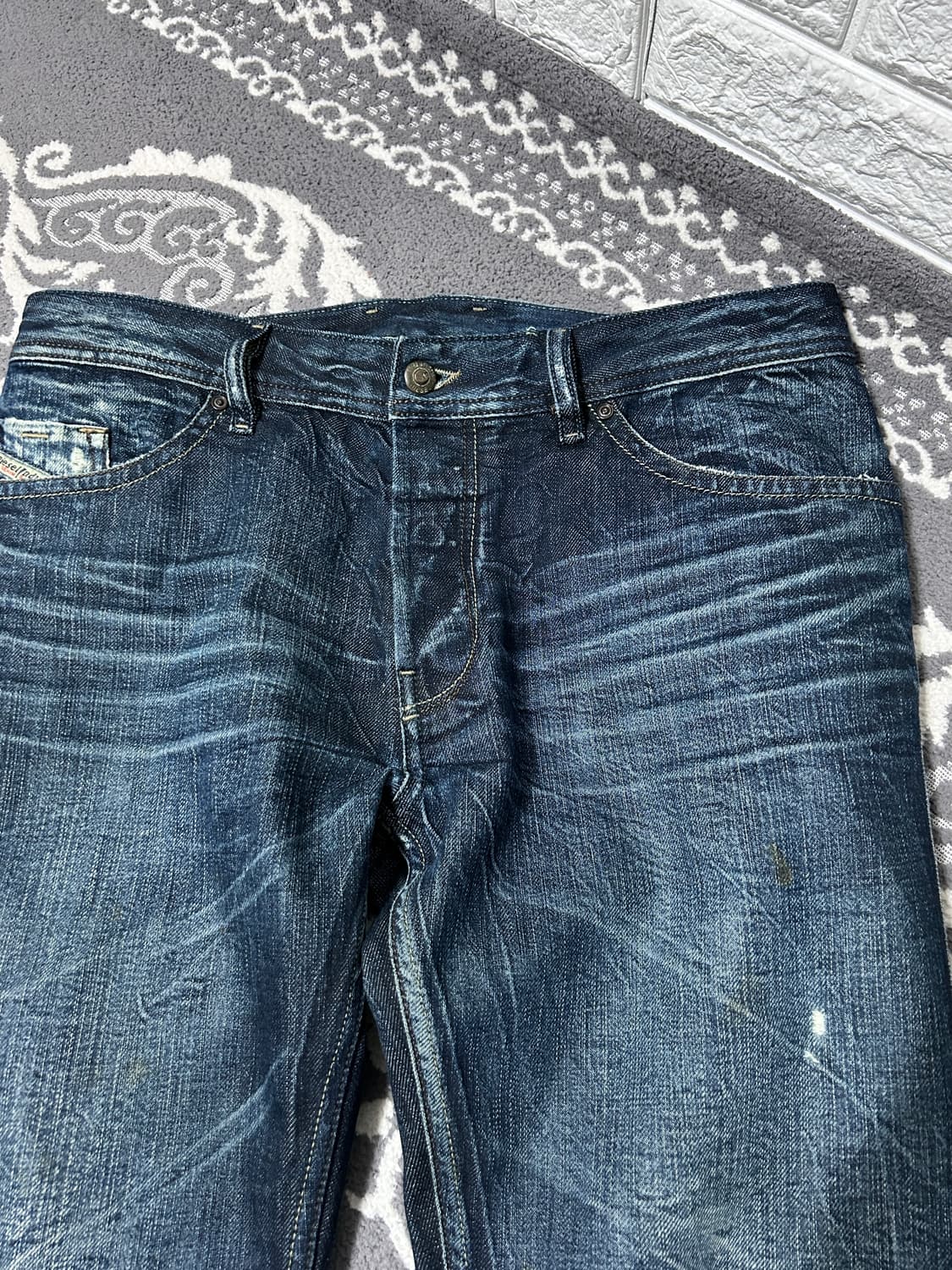 디젤 루키 하드 워싱 데님 상품이미지4