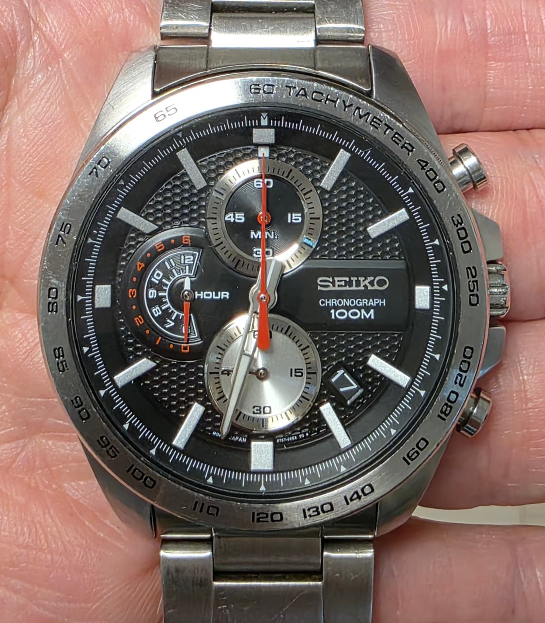 세이코 (SEIKO) 쿼츠 크로노 그래프 8T67-00F0 시계  상품이미지6
