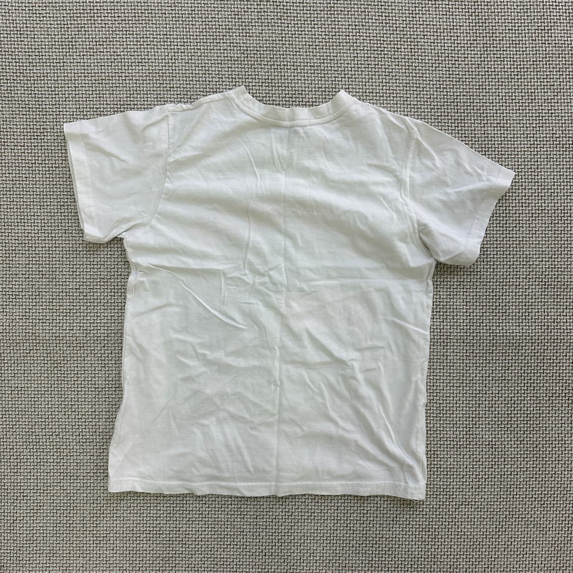 실측확인 빈티지 라운드 기본 반팔 티 0430D 상품이미지2