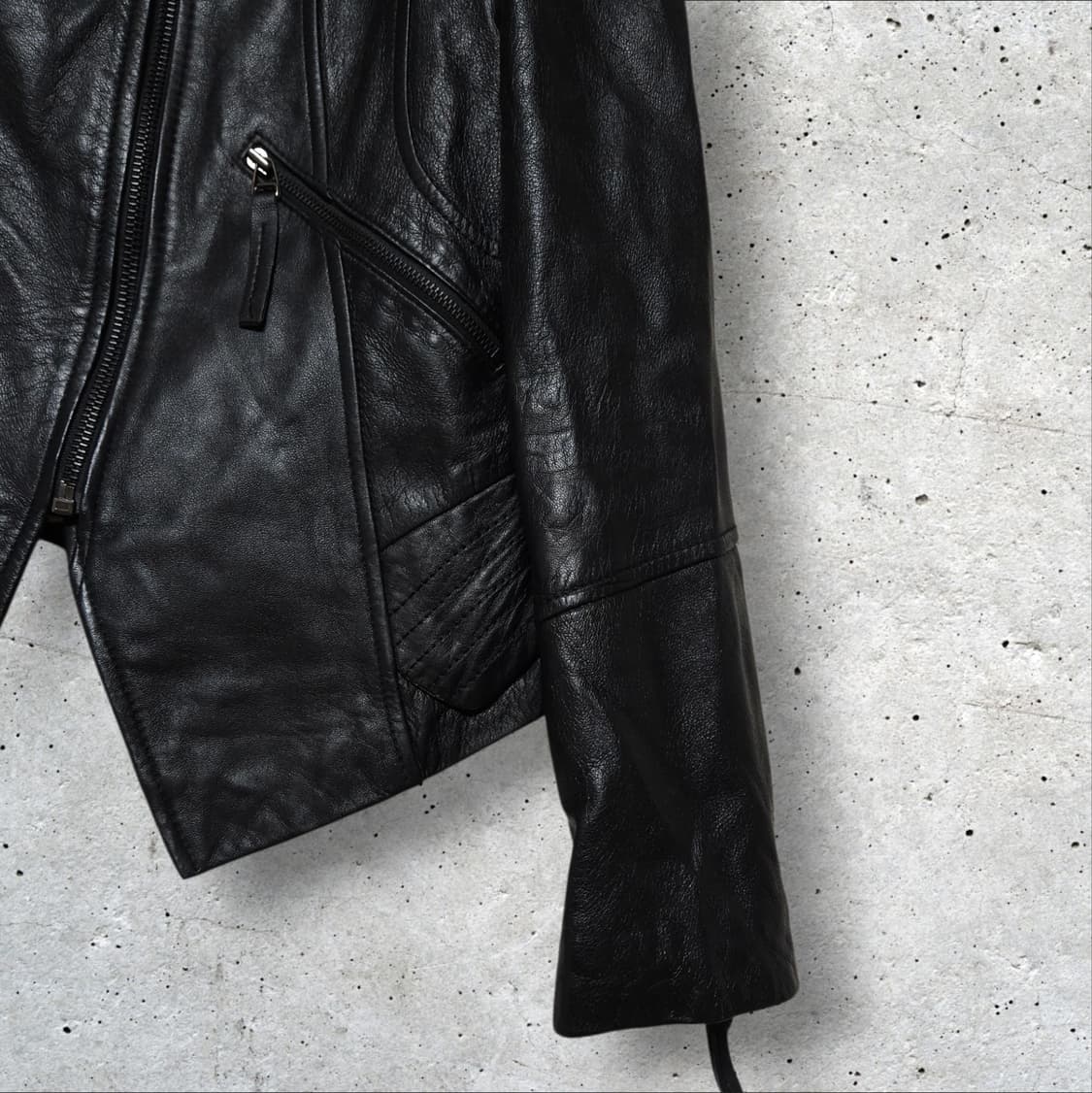 카시바디 양가죽 라이더 자켓 (90/S) 상품이미지6