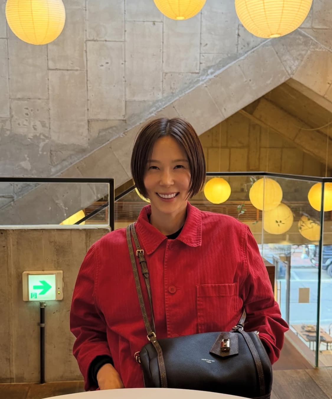 렉토 RECTO 가먼트 다이 워크 자켓 레드 상품이미지5