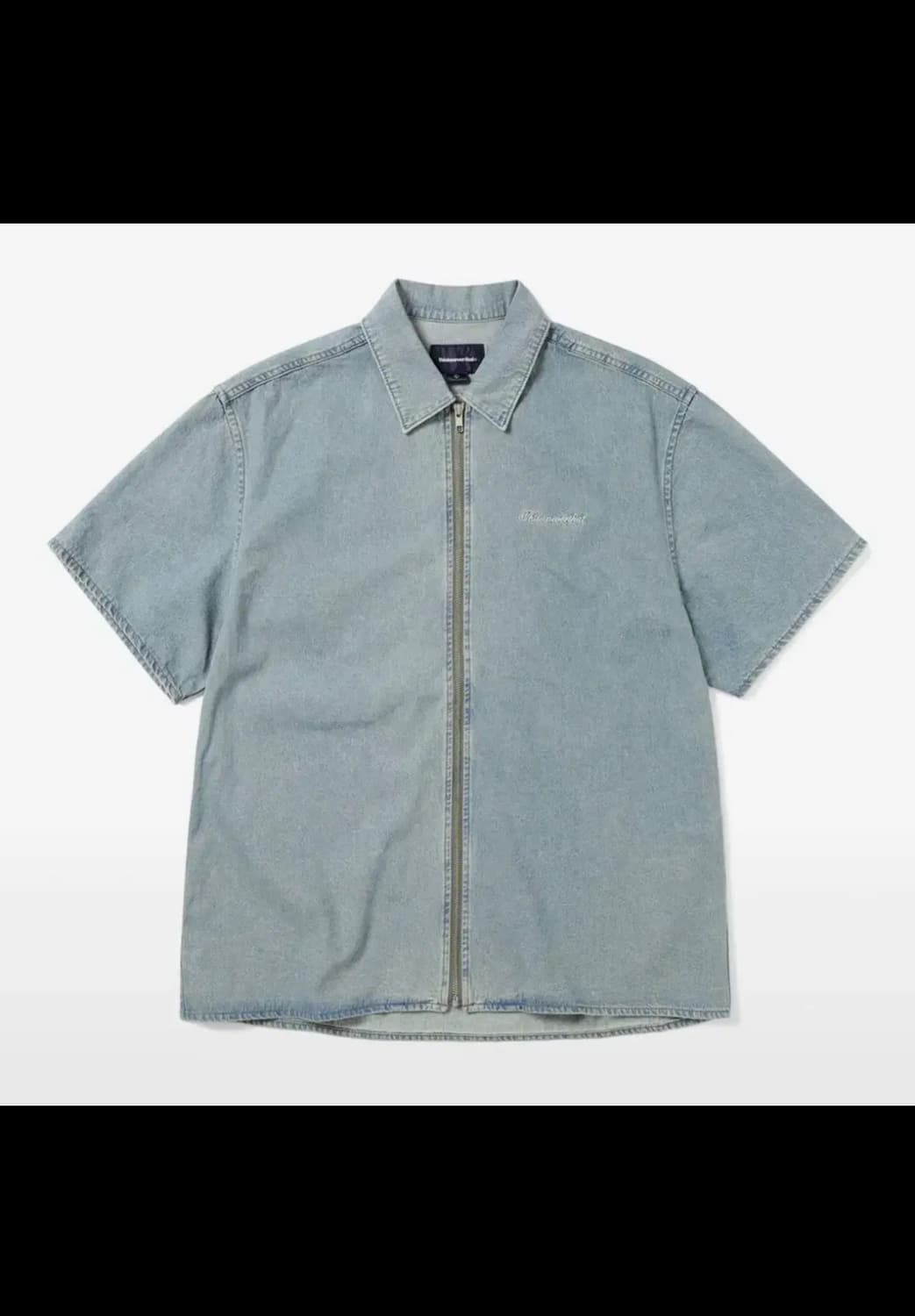 디스이즈네버댓 데님 반팔셔츠s 상품이미지1
