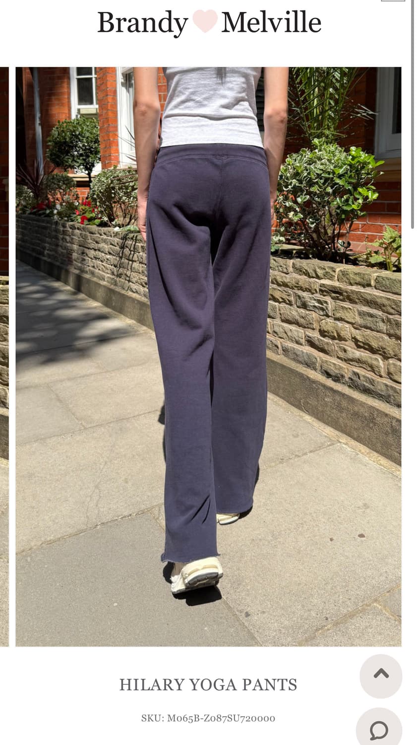 브랜디멜빌 스웻팬츠 상품이미지3